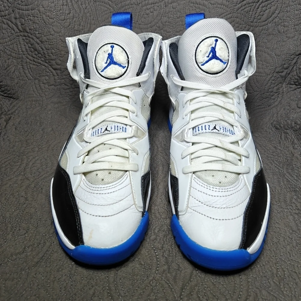 Nike Air Jordan Jumpman Two Trey Concord Royal White Basketball Sneaker Men's 12